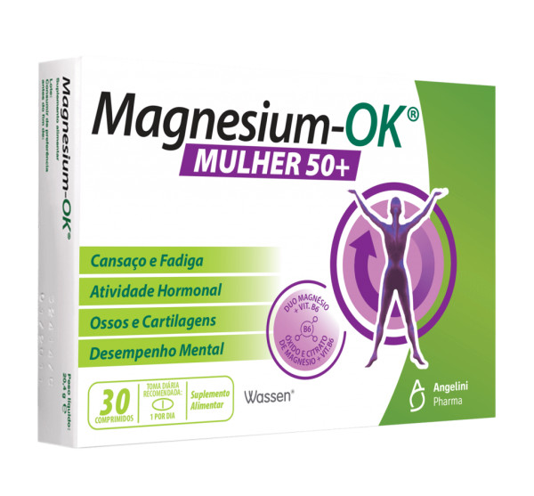 Magnesium-Ok Mulher 50+ Comprimidos X30