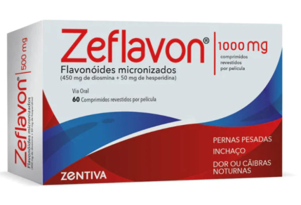 Zeflavon 1000 , 1000 Mg Blister 60 Unidade(S) Comprimidos Revestidos Pelicula