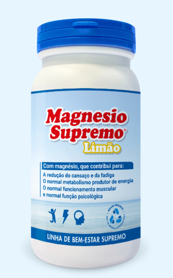 Magnesio Supremo Limão Pó 150G