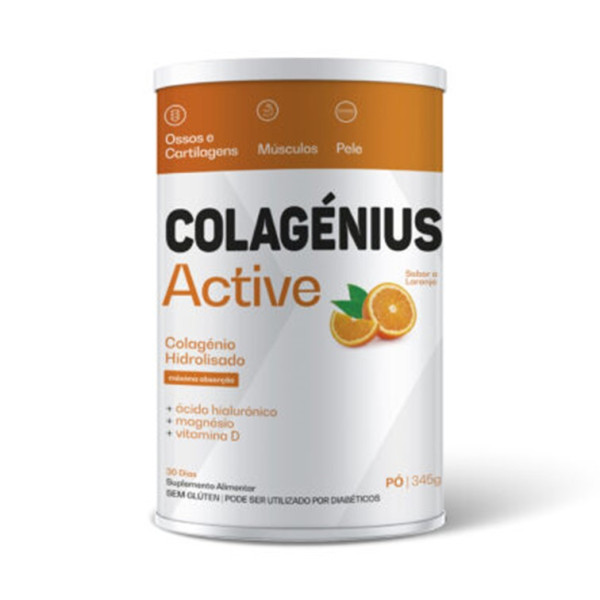 Colagenius Active Laranja Po 345g pó sol oral medida