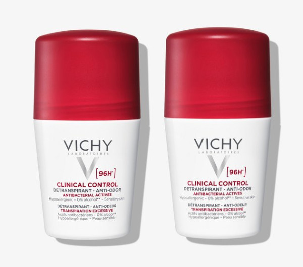 Vichy Deo Clinical Control Mulher 50Ml x 2