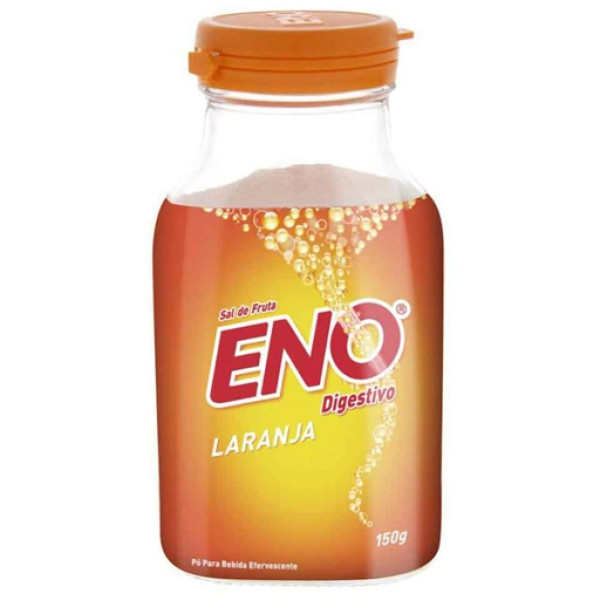 Eno Laranja Pó 150 G pó efervescente frasco