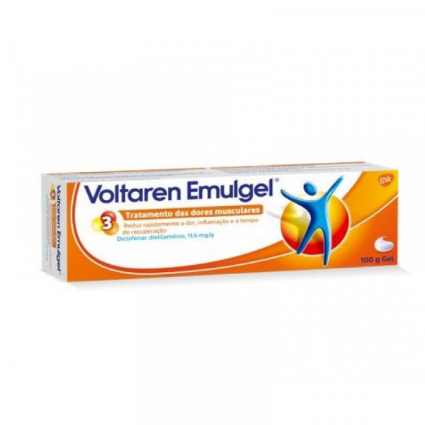 Voltaren Emulgel , 10 mg/g Bisnaga 100 g Gel