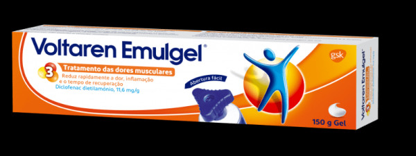 Voltaren Emulgel , 10 mg/g Bisnaga 150 g Gel