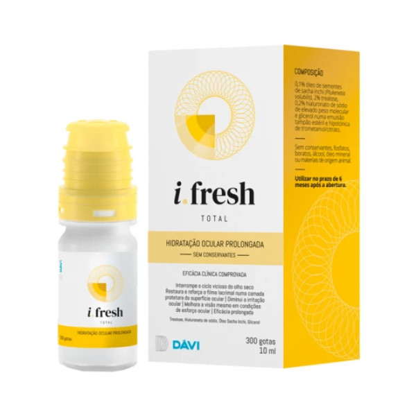 I-Fresh Total Solução Oftálmica 10Ml