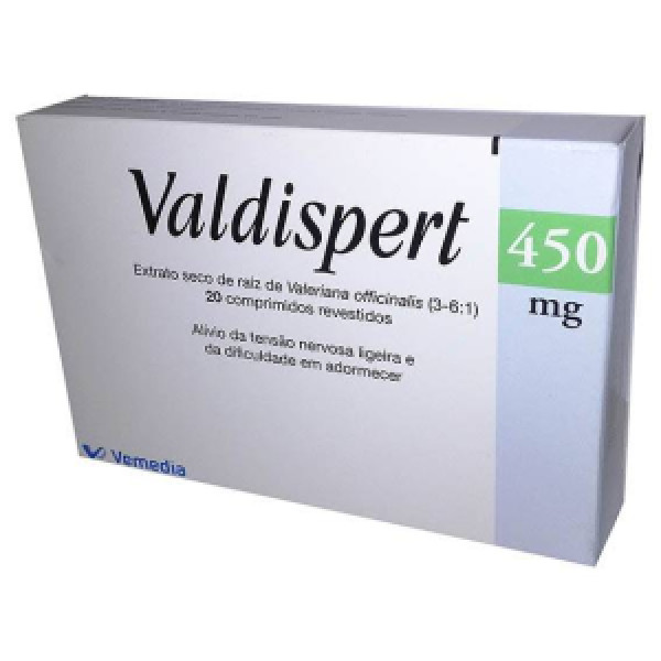 Valdispert, 450 mg x 20 comp rev