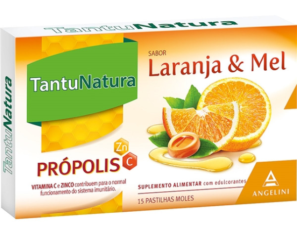 Tantunatura Pastilhas Laranja/Mel X15