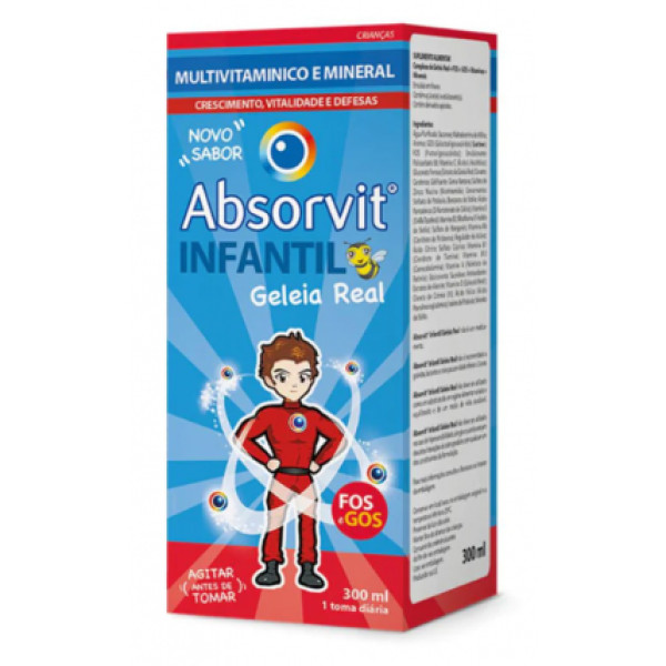 Xarope Absorvit Infantil 300 Ml Geleia Real
