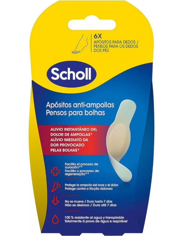 Scholl Penso Bolhas Dedos X 6