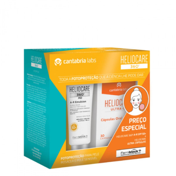 Heliocare360 Md A-R Emulsão + Ultra D Capsulas x30