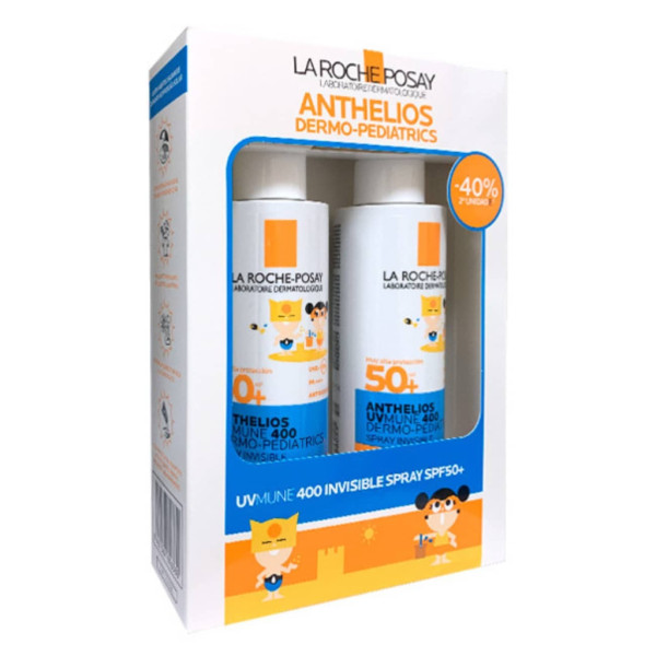 Lrposay Anthelios Dermo-pediatrics Spray Invisível Spf50+ 200Ml Duo