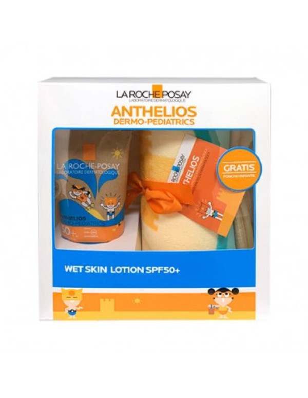 Lrposay Anthelios Dermo-pediatric Wet skin Spf50+ 200Ml+Poncho