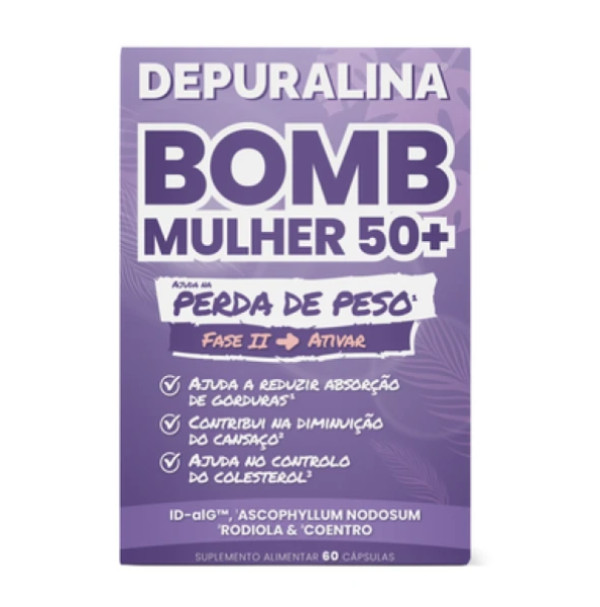 Depuralina Bomb Mulher 50+ Cápsulas X60