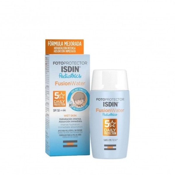 Fotoprotector Isdin Pediatrics Fusion Water Spf50+ 50Ml