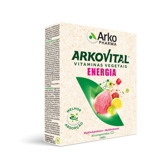 Arkovital Energia Comprimidos X30