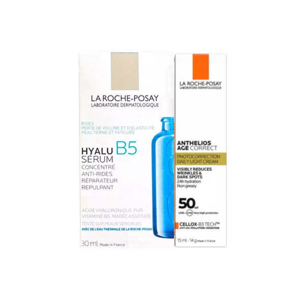 Lrposay Hyalu B5 Sérum 30ml + Age Correct spf50 15ml