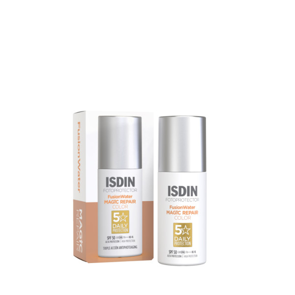 Isdin Fusion Water Magic Age Repair Color Creme Spf50 50Ml