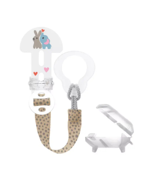 Mam Clip It+Tampa Clip Prendedor Chupeta Neutra