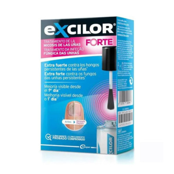 Excilor Forte Verniz Fungos Unhas 30Ml