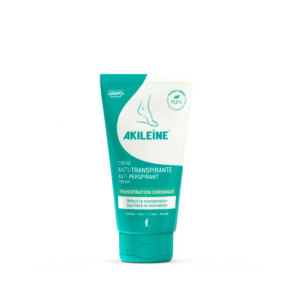 Akileine Transpiração Creme 75Ml