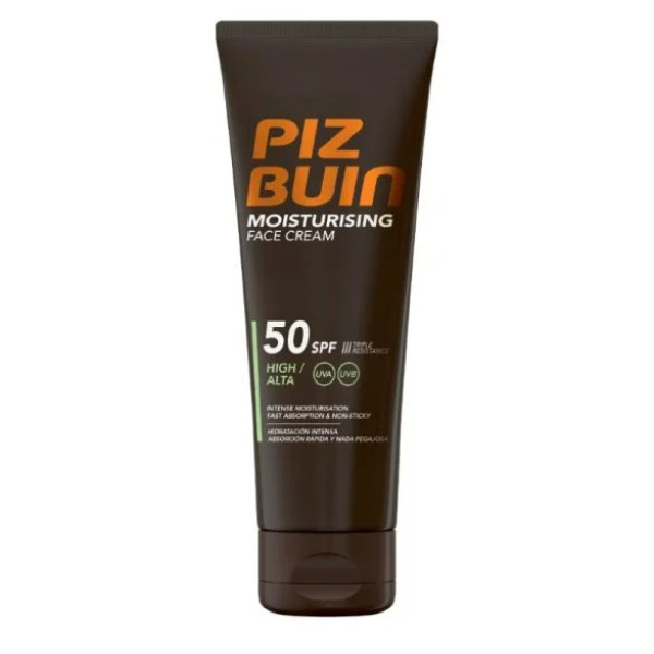 Piz Buin Moist Cr Facial Spf50 50Ml