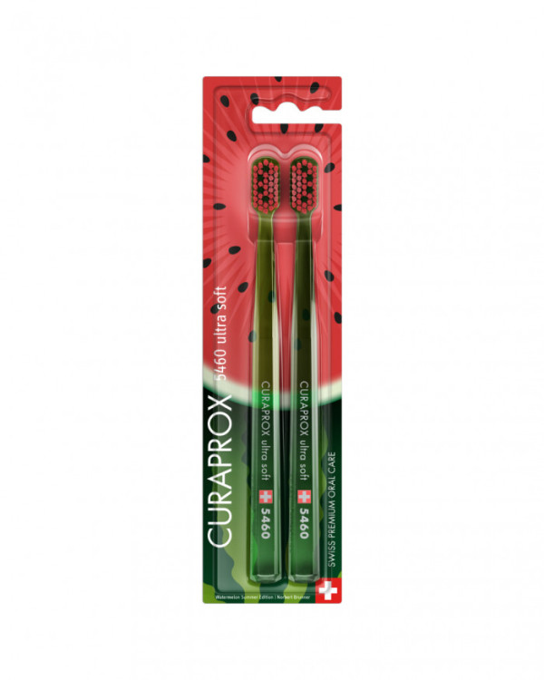 Curaprox Cs5460 Escovas Watermelon Edition X2