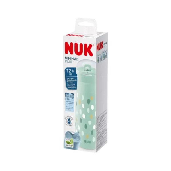 Nuk Mini-Me Flip Copo pp 450Ml 12M+ Verde