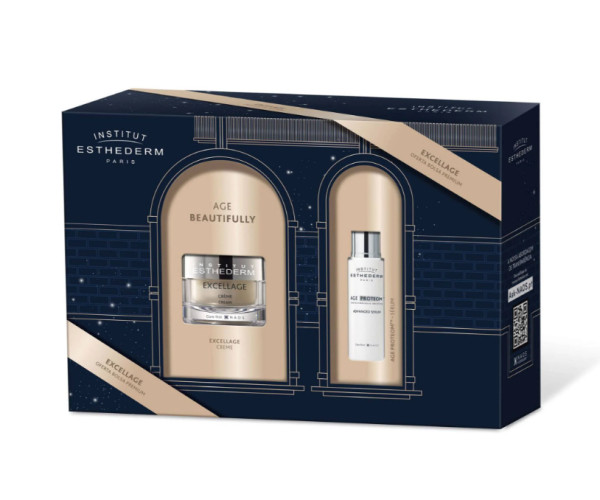 Esthederm Excellage Creme + Age Proteom Sérum + Bolsa