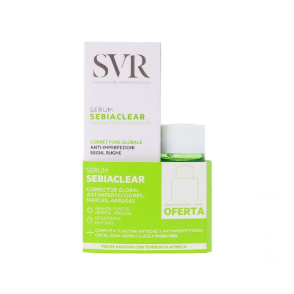 Svr Sebiaclear Serum 30Ml + Oferta Micro-Peel 30Ml