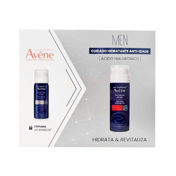 Avene Homem Creme Anti-Idade 50ml Kit Natal24