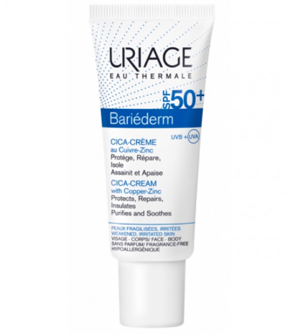 Uriage Bariederm Cica Creme Spf50+ 40ml