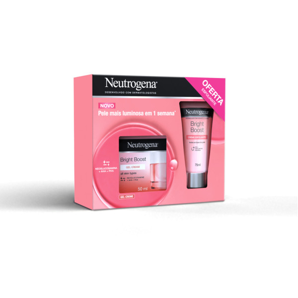 Neutrogena Bright Boost Gel Creme+Oferta Esfoliante