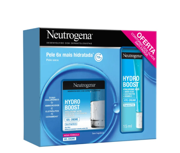 Neutrogena Hydro Boost Gel Creme 50ml + Creme Olhos 15ml