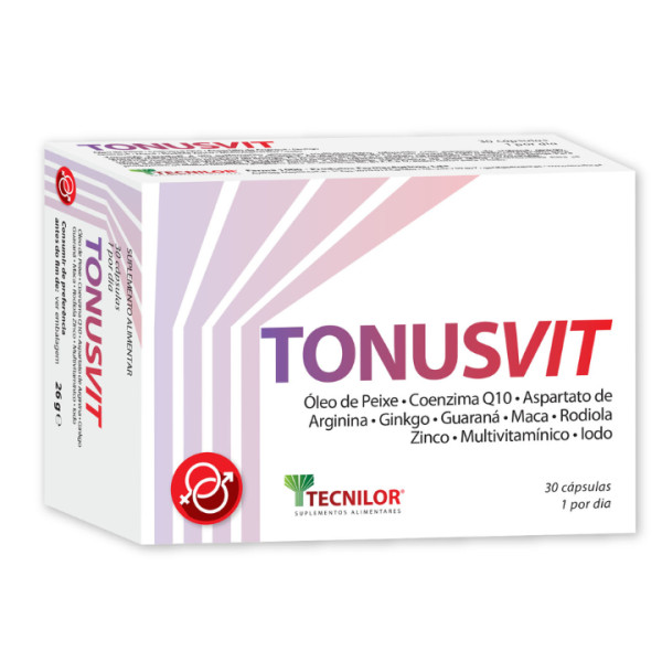 Tonus Vit Tecnilor Cápsulas X30