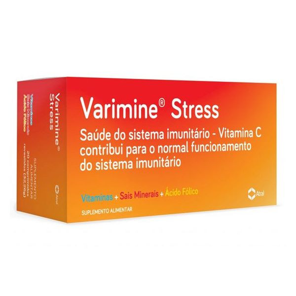 Varimine Stress Tutti-Frut Po Sol Saqx20 pó sol oral saq