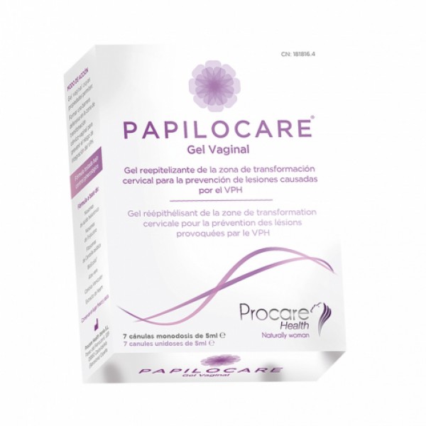 Papilocare Gel Vag Canula 5mlx7