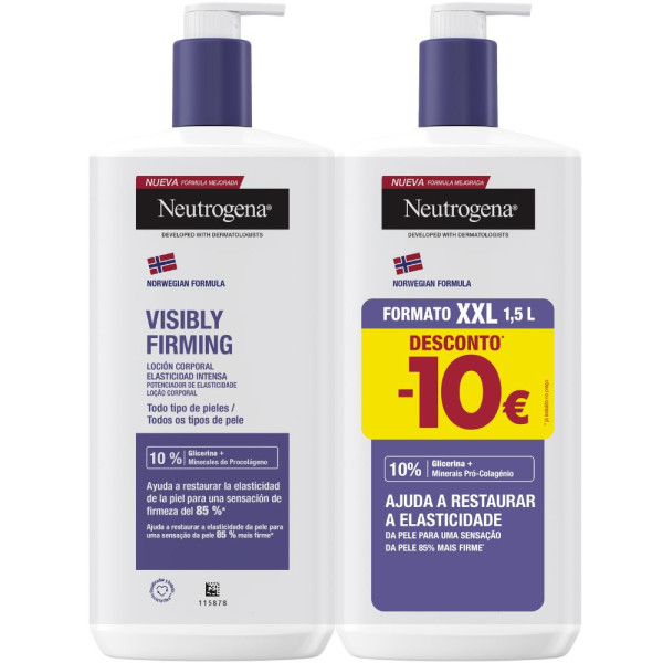 Neutrogena Corporal Visibly Refirmante Loção 750X2 -10E