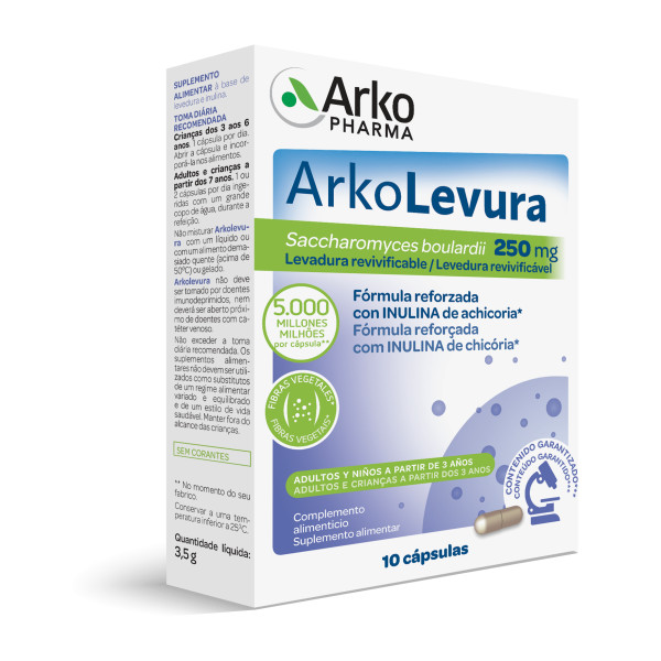 Arkolevura 250Mg Cápsulas X10