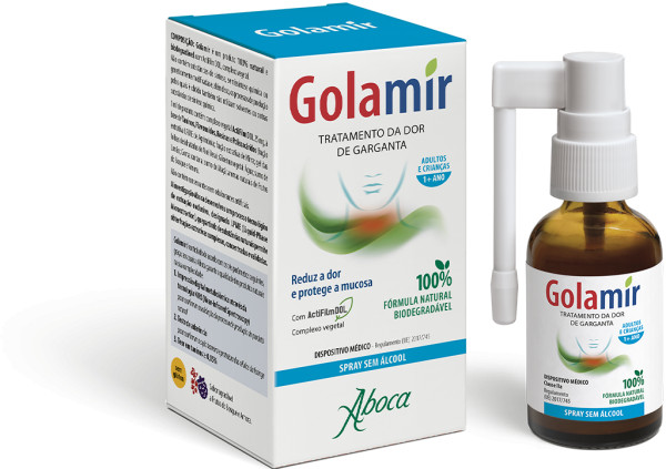 Golamir Spray sem Álcool 30Ml