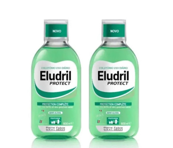 Eludril Protect Colut 500Ml X2 -70%