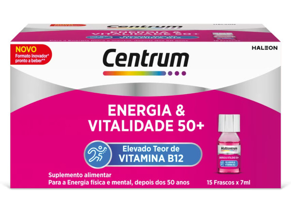 Centrum Energia Vitalidade 50+ 7Ml X15