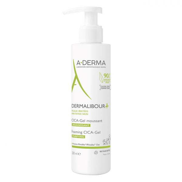 A-Derma Dermalib+ Cica Gel Espuma 200Ml