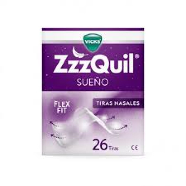 Zzzquil Sono Tiras Nasais X26