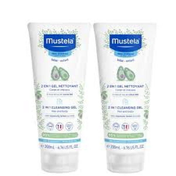 Mustela Pn 2 Em 1 Cabelo/Corpo bebe 200 Duo 2 U 1E