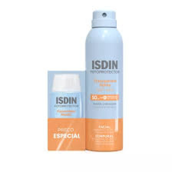 Isdin Pack Fusion Water Magic + Transparent Spray
