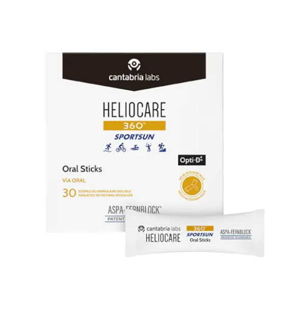 Heliocare 360 Sportsun Saquetas X30