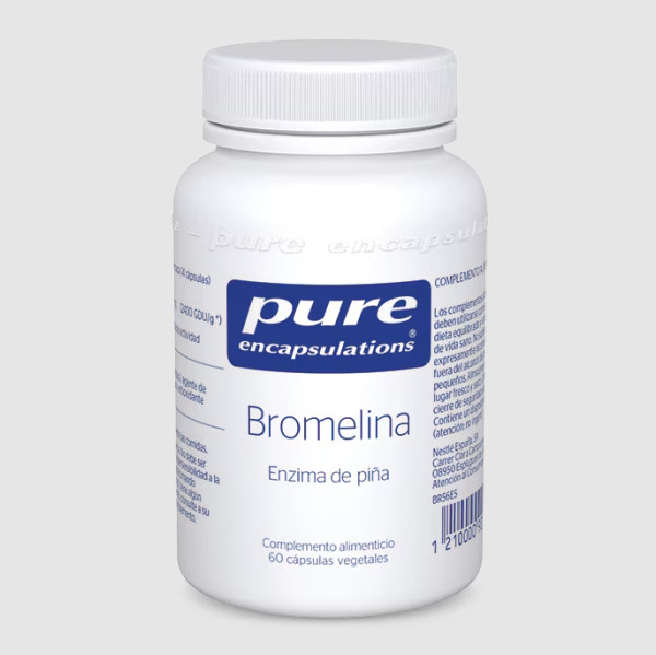 Pure Encapsulations Bromelaína Cápsulas X60