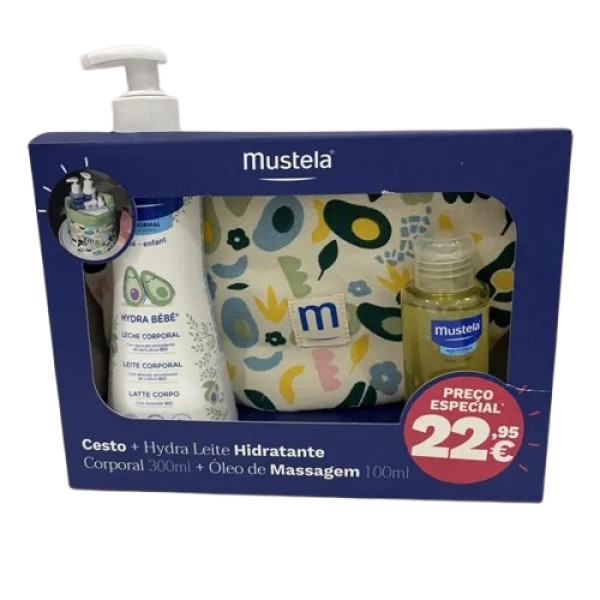 Mustela Kit Cesta Festa Bebé Preço Especial