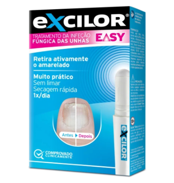 Excilor Easy Caneta Infeção Fúngica Unhas 4Ml
