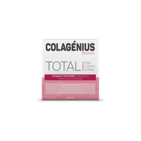 Colagénius Beauty Total Saquetas Morango X30